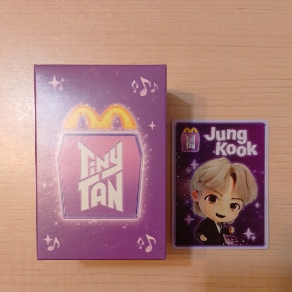 Tiny Tan BTS Jung Kook McDonald's Happy Meal Toy Figurine